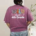 Wild About 4th Grade First Day Of School Teacher Student Women's Comfort Colors T-Shirt Back Print Berry Wild About 4th Grade First Day Of School Teacher Student Women's Comfort Colors T-Shirt Back Print Berry