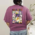 Women Halloween The Teacher Tour Ghosts Pencil Pumpkins Women's Comfort Colors T-Shirt Back Print Berry Women Halloween The Teacher Tour Ghosts Pencil Pumpkins Women's Comfort Colors T-Shirt Back Print Berry
