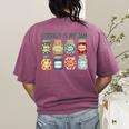 Women Literacy Is My Jam Literacy Teacher Reading Teacher Women's Comfort Colors T-Shirt Back Print Berry Women Literacy Is My Jam Literacy Teacher Reading Teacher Women's Comfort Colors T-Shirt Back Print Berry