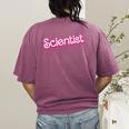 Women Retro Pink Scientist Science Teacher Back To School Women's Comfort Colors T-Shirt Back Print Berry Women Retro Pink Scientist Science Teacher Back To School Women's Comfort Colors T-Shirt Back Print Berry