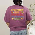 If They Can't Learn The Way We Teach Special Ed Teacher Women's Comfort Colors T-Shirt Back Print Berry If They Can't Learn The Way We Teach Special Ed Teacher Women's Comfort Colors T-Shirt Back Print Berry