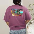 Y'All Gonna LEARN Today Back To School Teacher Appreciation Women's Comfort Colors T-Shirt Back Print Berry Y'All Gonna LEARN Today Back To School Teacher Appreciation Women's Comfort Colors T-Shirt Back Print Berry