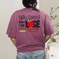 Y'All Gonna Make Me Lose My Mind Up Here Teacher Women's Comfort Colors T-Shirt Back Print Berry Y'All Gonna Make Me Lose My Mind Up Here Teacher Women's Comfort Colors T-Shirt Back Print Berry