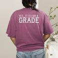 Yes It Is For A Grade Teacher Student Testing Day Matching Women's Comfort Colors T-Shirt Back Print Berry Yes It Is For A Grade Teacher Student Testing Day Matching Women's Comfort Colors T-Shirt Back Print Berry