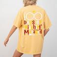100 Days Of Mischief Managed Teacher Kid 100th Day Of School Women's Comfort Colors T-Shirt Back Print Mustard 100 Days Of Mischief Managed Teacher Kid 100th Day Of School Women's Comfort Colors T-Shirt Back Print Mustard