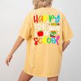 100th Day Of School Teachers Kids Girls Child Happy 100 Days Women's Comfort Colors T-Shirt Back Print Mustard 100th Day Of School Teachers Kids Girls Child Happy 100 Days Women's Comfort Colors T-Shirt Back Print Mustard