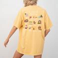 12 Day Of History Teacher Christmas Social Studies Student Women's Comfort Colors T-Shirt Back Print Mustard 12 Day Of History Teacher Christmas Social Studies Student Women's Comfort Colors T-Shirt Back Print Mustard