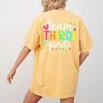 3rd Grade Team Pencil Teacher Student Back To School Girls Women's Comfort Colors T-Shirt Back Print Mustard 3rd Grade Team Pencil Teacher Student Back To School Girls Women's Comfort Colors T-Shirt Back Print Mustard