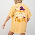 My 4th Grade Students Are a Treat Teacher Halloween Witch For Men Women Kids Women's Comfort Colors T-Shirt Back Print Mustard My 4th Grade Students Are a Treat Teacher Halloween Witch For Men Women Kids Women's Comfort Colors T-Shirt Back Print Mustard