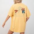 6-7 7-6 George Washington Freedom For Teachers Women's Comfort Colors T-Shirt Back Print Mustard 6-7 7-6 George Washington Freedom For Teachers Women's Comfort Colors T-Shirt Back Print Mustard