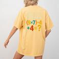 67 Meme Pemdas Elementary Math Teacher Brainrot Joke Women's Comfort Colors T-Shirt Back Print Mustard 67 Meme Pemdas Elementary Math Teacher Brainrot Joke Women's Comfort Colors T-Shirt Back Print Mustard