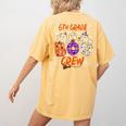 6th Grade Boo Crew Sixth Grade Halloween Teacher Kid Women's Comfort Colors T-Shirt Back Print Mustard 6th Grade Boo Crew Sixth Grade Halloween Teacher Kid Women's Comfort Colors T-Shirt Back Print Mustard