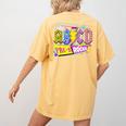 ABCD Pre-K Rocks Back To School PreK Kindergarten Teacher Women's Comfort Colors T-Shirt Back Print Mustard ABCD Pre-K Rocks Back To School PreK Kindergarten Teacher Women's Comfort Colors T-Shirt Back Print Mustard