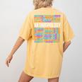 Anthropology Words Anthropologist Teacher Women's Comfort Colors T-Shirt Back Print Mustard Anthropology Words Anthropologist Teacher Women's Comfort Colors T-Shirt Back Print Mustard