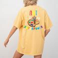 Art Is My Superpower Art Teacher Women's Comfort Colors T-Shirt Back Print Mustard Art Is My Superpower Art Teacher Women's Comfort Colors T-Shirt Back Print Mustard