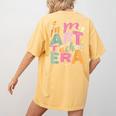 In My Art Teacher Era Teaching Future Artist Back To School Women's Comfort Colors T-Shirt Back Print Mustard In My Art Teacher Era Teaching Future Artist Back To School Women's Comfort Colors T-Shirt Back Print Mustard