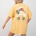 Art Teacher Life Messy Bun Back To School Art Teacher Women's Comfort Colors T-Shirt Back Print Mustard Art Teacher Life Messy Bun Back To School Art Teacher Women's Comfort Colors T-Shirt Back Print Mustard