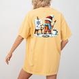 Artist Gingerbread Painter Art Teacher Student Christmas Women's Comfort Colors T-Shirt Back Print Mustard Artist Gingerbread Painter Art Teacher Student Christmas Women's Comfort Colors T-Shirt Back Print Mustard