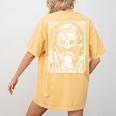 Artist Tarot Card Skeleton Painter Art Teacher Witchy Women's Comfort Colors T-Shirt Back Print Mustard Artist Tarot Card Skeleton Painter Art Teacher Witchy Women's Comfort Colors T-Shirt Back Print Mustard