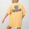 ASL Is My Superpower ASL Teacher Shirt T-Shirt Women's Comfort Colors T-Shirt Back Print Mustard