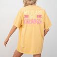 Theatre School Drama Class Musical Theater Drama Teacher Women's Comfort Colors T-Shirt Back Print Mustard Theatre School Drama Class Musical Theater Drama Teacher Women's Comfort Colors T-Shirt Back Print Mustard