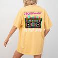 Back To School Retro Technology Is My Jam 80's Teacher Women's Comfort Colors T-Shirt Back Print Mustard Back To School Retro Technology Is My Jam 80's Teacher Women's Comfort Colors T-Shirt Back Print Mustard