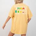 Battery Life Of a Paraprofessional Para Teacher Life Women's Comfort Colors T-Shirt Back Print Mustard Battery Life Of a Paraprofessional Para Teacher Life Women's Comfort Colors T-Shirt Back Print Mustard