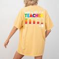 Battery Life Of a Teacher Shirt Thanksgiving Teacher Women's Comfort Colors T-Shirt Back Print Mustard Battery Life Of a Teacher Shirt Thanksgiving Teacher Women's Comfort Colors T-Shirt Back Print Mustard