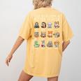 How To Become A Better Reader Animals Reading Teacher Women's Comfort Colors T-Shirt Back Print Mustard How To Become A Better Reader Animals Reading Teacher Women's Comfort Colors T-Shirt Back Print Mustard