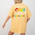 Some Call It Chaos We Call It Kindergarten Teacher Women's Comfort Colors T-Shirt Back Print Mustard Some Call It Chaos We Call It Kindergarten Teacher Women's Comfort Colors T-Shirt Back Print Mustard