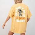 You Cannot Scare Me Im A Teacher 1st Grade Halloween Teacher Men Women Kids Women's Comfort Colors T-Shirt Back Print Mustard You Cannot Scare Me Im A Teacher 1st Grade Halloween Teacher Men Women Kids Women's Comfort Colors T-Shirt Back Print Mustard