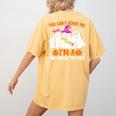 You Can't Scare Me I'm A 2nd Grade Teacher Halloween Women's Comfort Colors T-Shirt Back Print Mustard You Can't Scare Me I'm A 2nd Grade Teacher Halloween Women's Comfort Colors T-Shirt Back Print Mustard