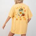You Can't Scare Me I'm A School Teachers Assistant Halloween Women's Comfort Colors T-Shirt Back Print Mustard You Can't Scare Me I'm A School Teachers Assistant Halloween Women's Comfort Colors T-Shirt Back Print Mustard