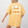 You Can't Scare Me I'm A SPED Teacher Shirt Halloween For Men Women Women's Comfort Colors T-Shirt Back Print Mustard