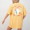 You Can't Scare Me I'm A Teacher Ghost Happy Halloween Women's Comfort Colors T-Shirt Back Print Mustard You Can't Scare Me I'm A Teacher Ghost Happy Halloween Women's Comfort Colors T-Shirt Back Print Mustard