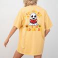 You Cant Scare Me I Teach 3rd Grade Teacher Halloween Women's Comfort Colors T-Shirt Back Print Mustard You Cant Scare Me I Teach 3rd Grade Teacher Halloween Women's Comfort Colors T-Shirt Back Print Mustard