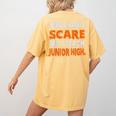You Can't Scare Me I Teach Junior High Teacher Shirt For Men Women Women's Comfort Colors T-Shirt Back Print Mustard You Can't Scare Me I Teach Junior High Teacher Shirt For Men Women Women's Comfort Colors T-Shirt Back Print Mustard
