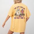 You Can't Scare Me I Teach Middle School Halloween Teacher Women's Comfort Colors T-Shirt Back Print Mustard You Can't Scare Me I Teach Middle School Halloween Teacher Women's Comfort Colors T-Shirt Back Print Mustard