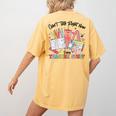 Can't Talk Right Now Doing Teacher Stuff Teacher Stuff Women's Comfort Colors T-Shirt Back Print Mustard Can't Talk Right Now Doing Teacher Stuff Teacher Stuff Women's Comfort Colors T-Shirt Back Print Mustard
