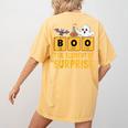 Chemistry Boo The Element Of Surprise Science Teacher Women's Comfort Colors T-Shirt Back Print Mustard Chemistry Boo The Element Of Surprise Science Teacher Women's Comfort Colors T-Shirt Back Print Mustard