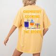 Chemistry Is Like Cooking Science Teacher Student Women's Comfort Colors T-Shirt Back Print Mustard Chemistry Is Like Cooking Science Teacher Student Women's Comfort Colors T-Shirt Back Print Mustard