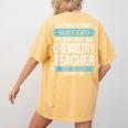 Chemistry Teacher Appreciation Men Women T-Shirt Women's Comfort Colors T-Shirt Back Print Mustard Chemistry Teacher Appreciation Men Women T-Shirt Women's Comfort Colors T-Shirt Back Print Mustard