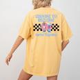 Choose To Include Special Education Teacher Autism Awareness Women's Comfort Colors T-Shirt Back Print Mustard Choose To Include Special Education Teacher Autism Awareness Women's Comfort Colors T-Shirt Back Print Mustard