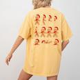 Christmas Math Teacher Equation Gingerbread With Santa Hat Men Women Women's Comfort Colors T-Shirt Back Print Mustard Christmas Math Teacher Equation Gingerbread With Santa Hat Men Women Women's Comfort Colors T-Shirt Back Print Mustard
