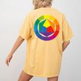 Color Wheel Palette Shirt Artist Painter Art Teacher Tshirt Women's Comfort Colors T-Shirt Back Print Mustard Color Wheel Palette Shirt Artist Painter Art Teacher Tshirt Women's Comfort Colors T-Shirt Back Print Mustard