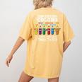 Complementary Colors Pun Artist Art Teacher T-Shirt Women's Comfort Colors T-Shirt Back Print Mustard Complementary Colors Pun Artist Art Teacher T-Shirt Women's Comfort Colors T-Shirt Back Print Mustard