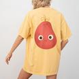 Couch Potatoes Teacher Good Eggs Teacher Halloween Costume Women's Comfort Colors T-Shirt Back Print Mustard Couch Potatoes Teacher Good Eggs Teacher Halloween Costume Women's Comfort Colors T-Shirt Back Print Mustard