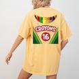 Crayon Box Fun Teacher Student Crayon Squad Halloween 2023 Women's Comfort Colors T-Shirt Back Print Mustard Crayon Box Fun Teacher Student Crayon Squad Halloween 2023 Women's Comfort Colors T-Shirt Back Print Mustard