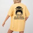 Cute Educational Diagnostician Teacher Appreciation Week Men Women Women's Comfort Colors T-Shirt Back Print Mustard Cute Educational Diagnostician Teacher Appreciation Week Men Women Women's Comfort Colors T-Shirt Back Print Mustard