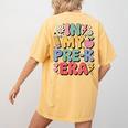 Cute Pre-K For Men Women Kindergarten Pre-K Teacher Women's Comfort Colors T-Shirt Back Print Mustard
